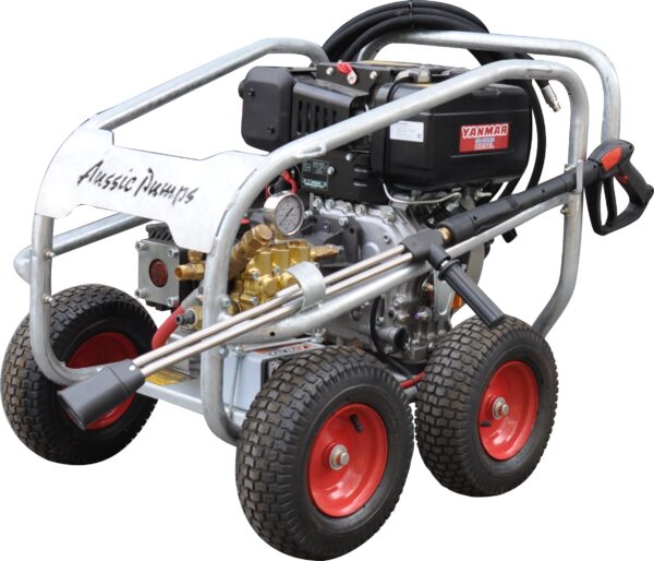 Aussie Pumps Scud 4000 PSI, L100E Yanmar Pressure Washer